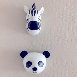 Panda and Zebra set